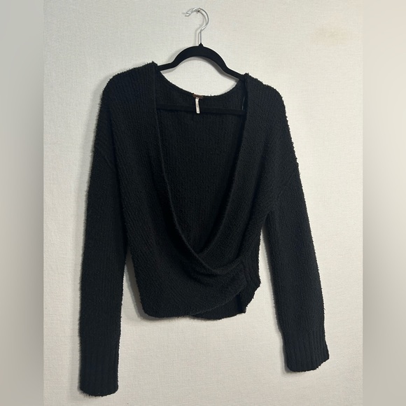 Free People Sweaters - Free people sensual wrap sweater size small medium oversized